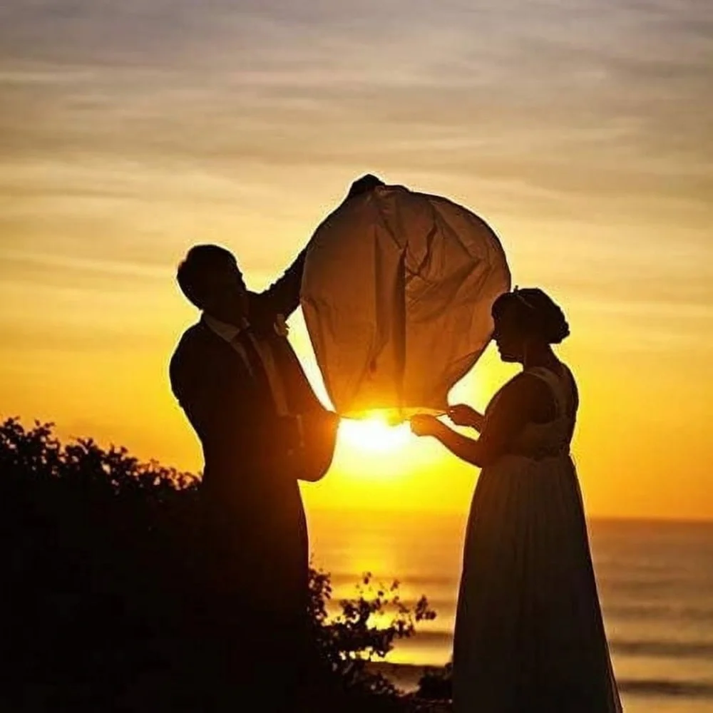 10pc Sky Lantern Set - Picture 6 of 6